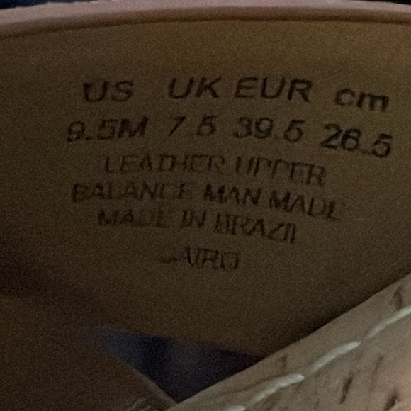 Sam Edelman Suede Leather Wedge Sandals Size 9.5 Brown Cairo Wooden Heel - Picture 9 of 9